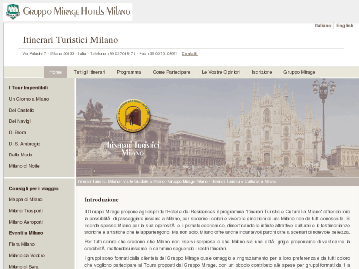 www.itinerarituristicimilano.it