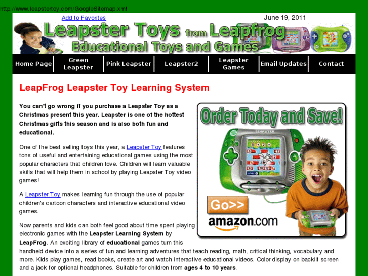 www.leapstertoy.com