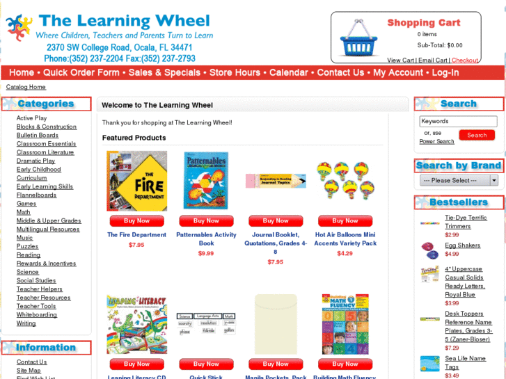 www.learningwheelcatalog.com