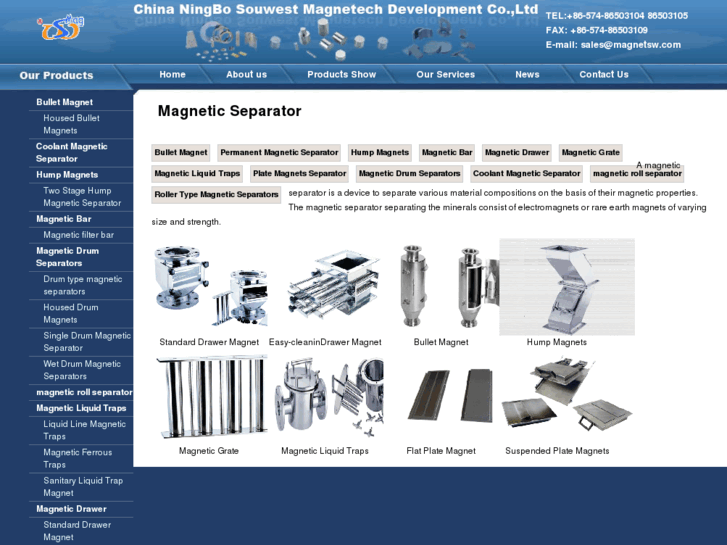 www.magneticseparatorsw.com