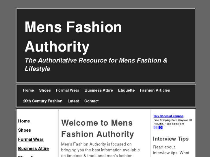 www.mens-fashion-authority.com