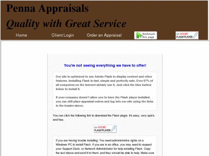 www.pennaappraisals.com