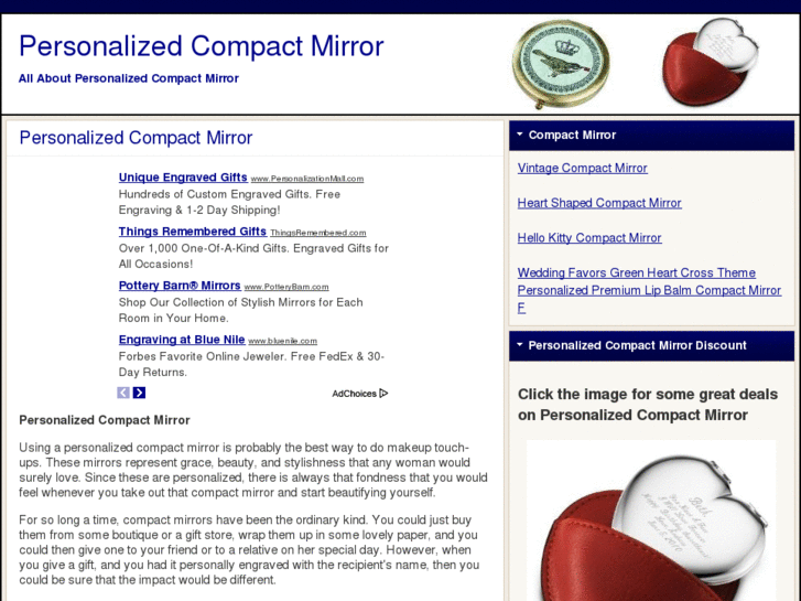 www.personalizedcompactmirror.net