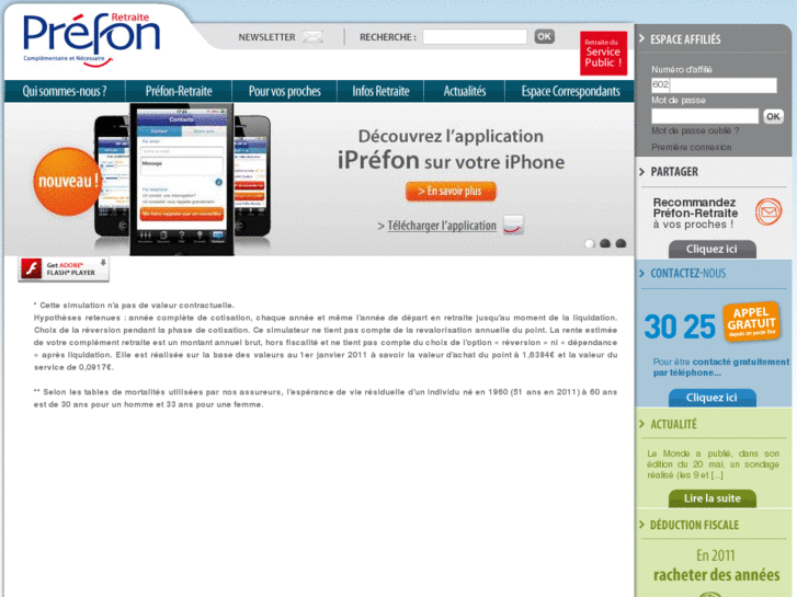 www.prefon-retraite.fr