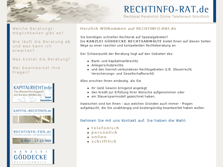 www.rechtinfo-rat.de