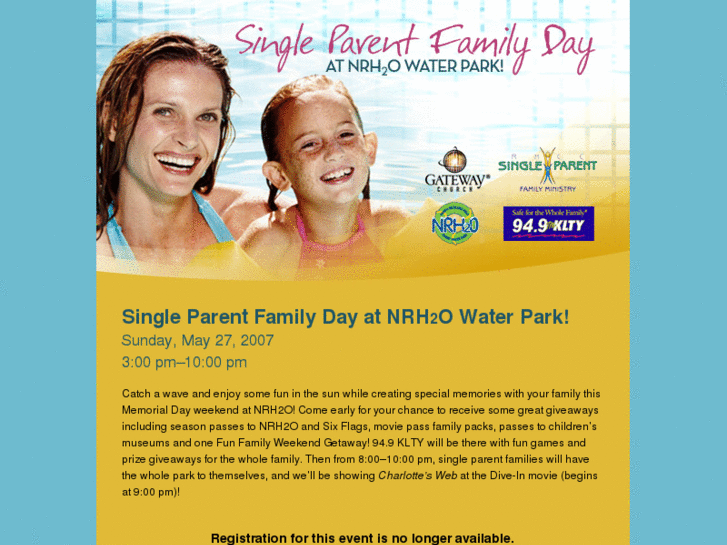 www.singleparentfamilyday.com