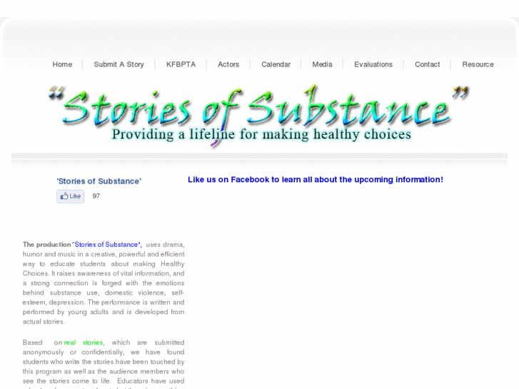 www.storiesofsubstance.com