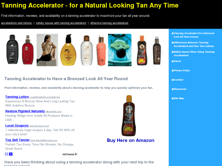 www.tanningaccelerator.org