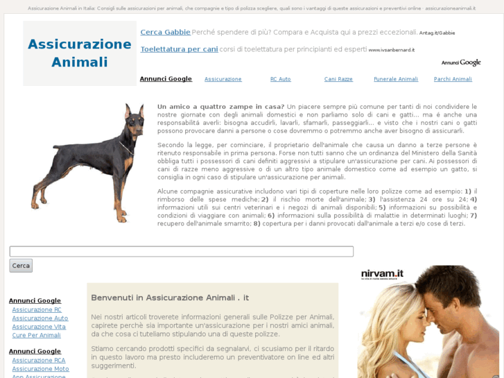 www.assicurazioneanimali.it