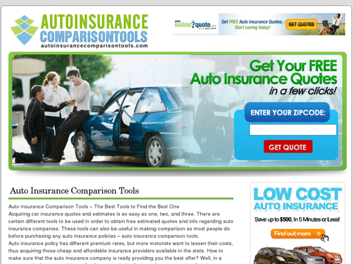 www.autoinsurancecomparisontools.com