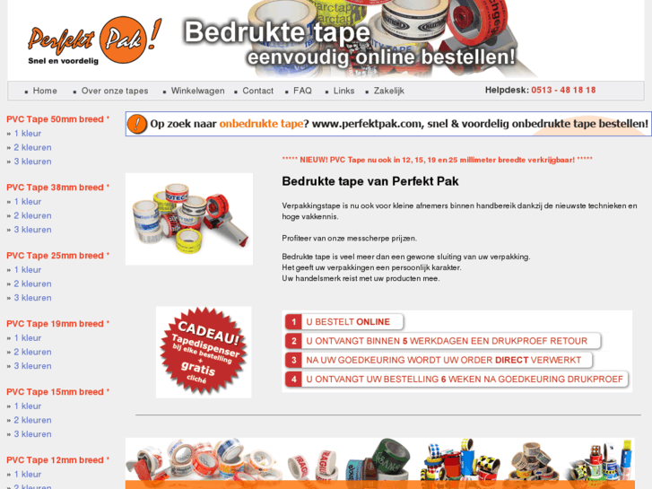 www.bedruktetape.nl