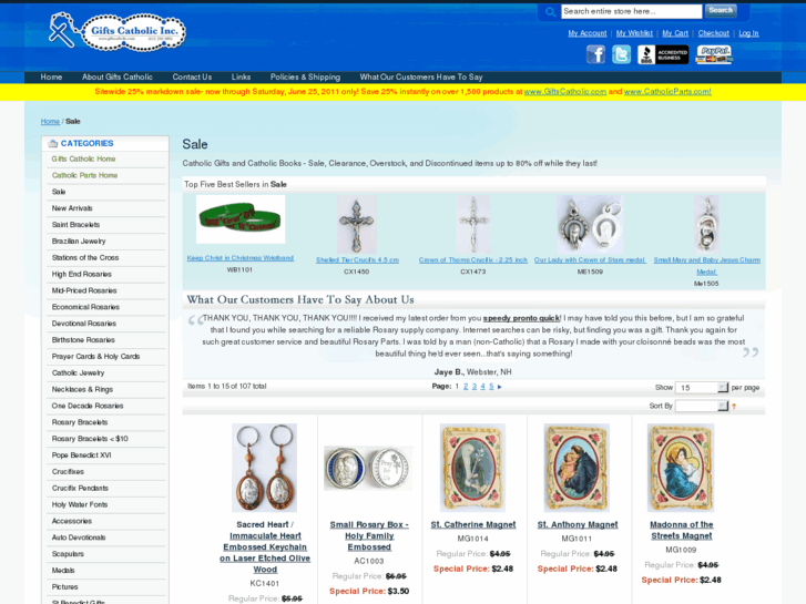 www.catholicclearance.com