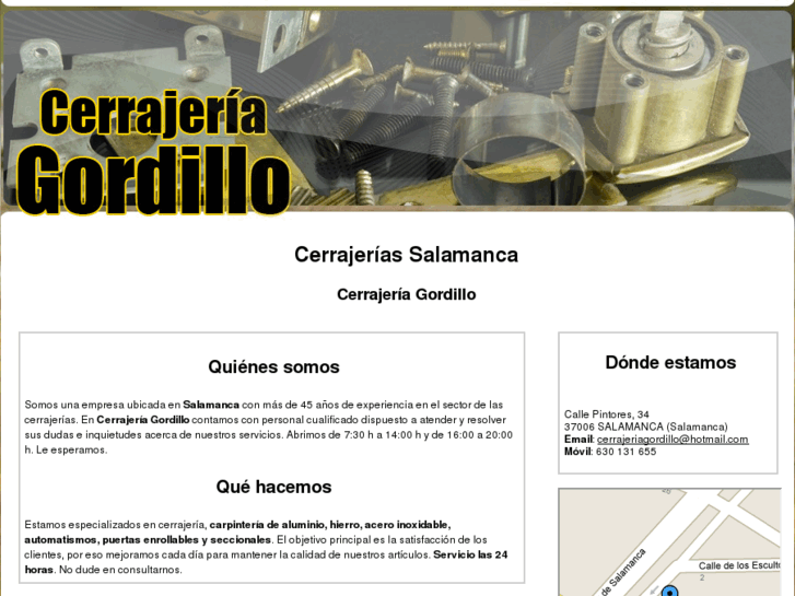 www.cerrajeriagordillo.es