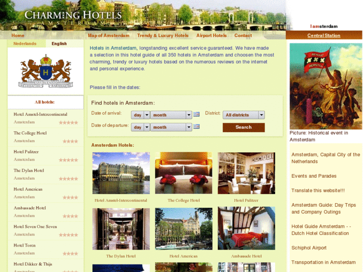 www.charmingamsterdamhotels.nl