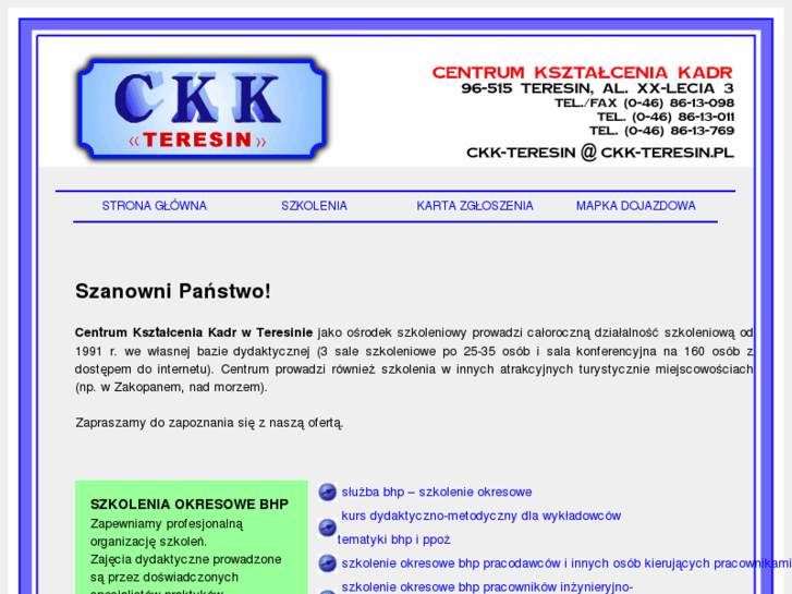 www.ckk-teresin.pl