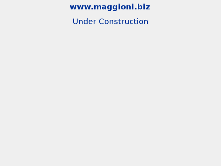 www.maggioni.biz