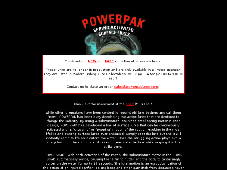 www.powerpaklures.com