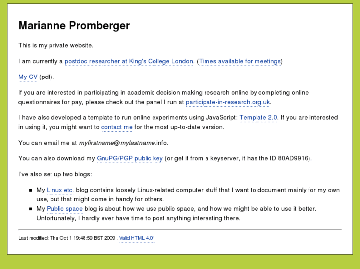 www.promberger.info