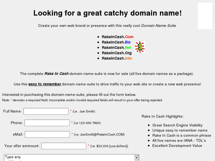 www.rakeincash.biz