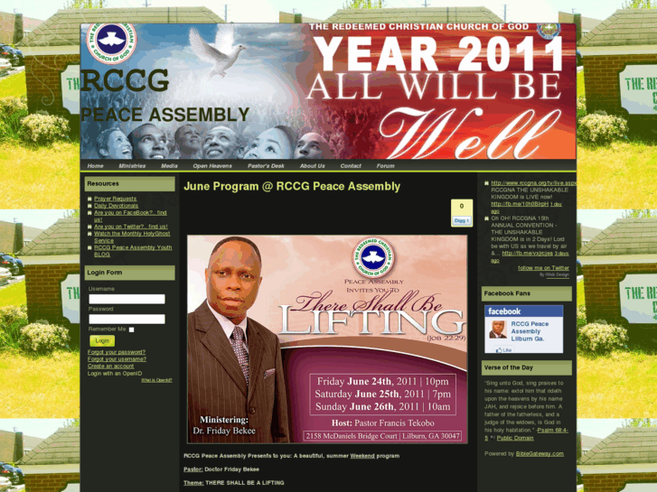 www.rccgpeaceassembly.org