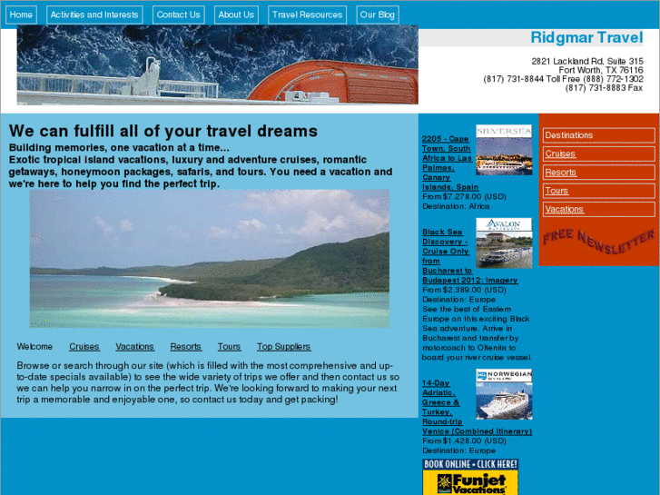 www.ridgmartravel.com