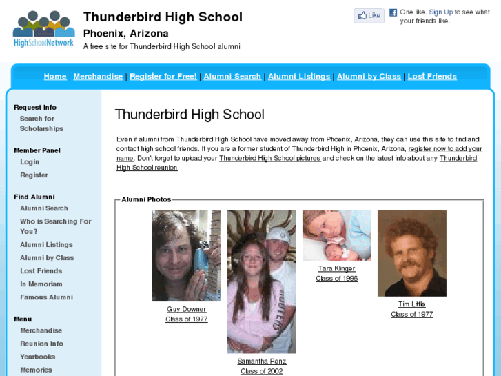 www.thunderbirdhighschool.net