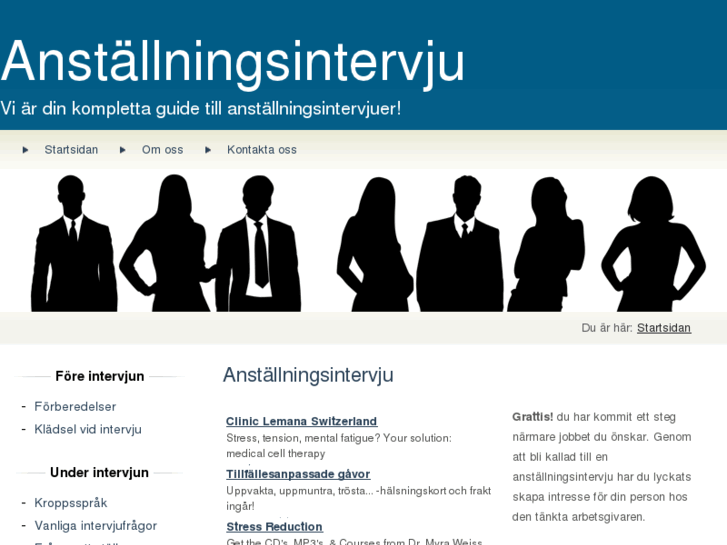 www.anstallningsintervju.se