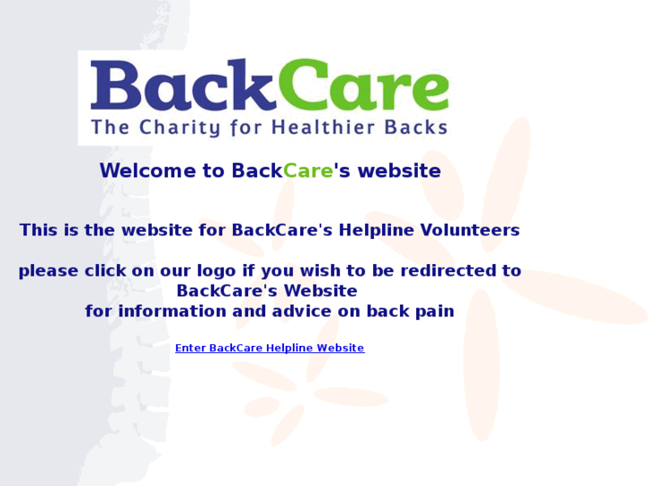 www.backcare-helpline.org