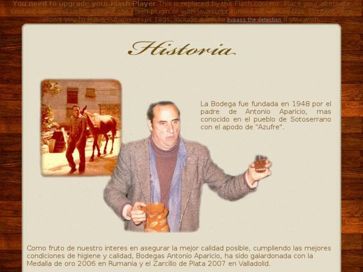 www.bodegasantonioaparicio.com