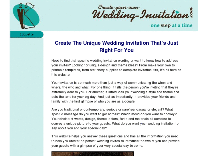 www.create-your-own-wedding-invitation.com