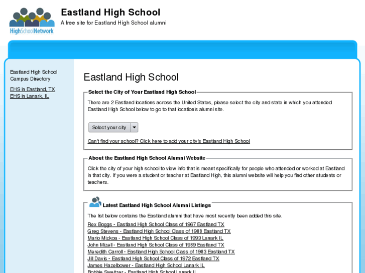 www.eastlandhighschool.org