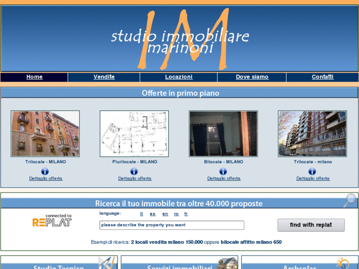 www.immobiliaremarinoni.com