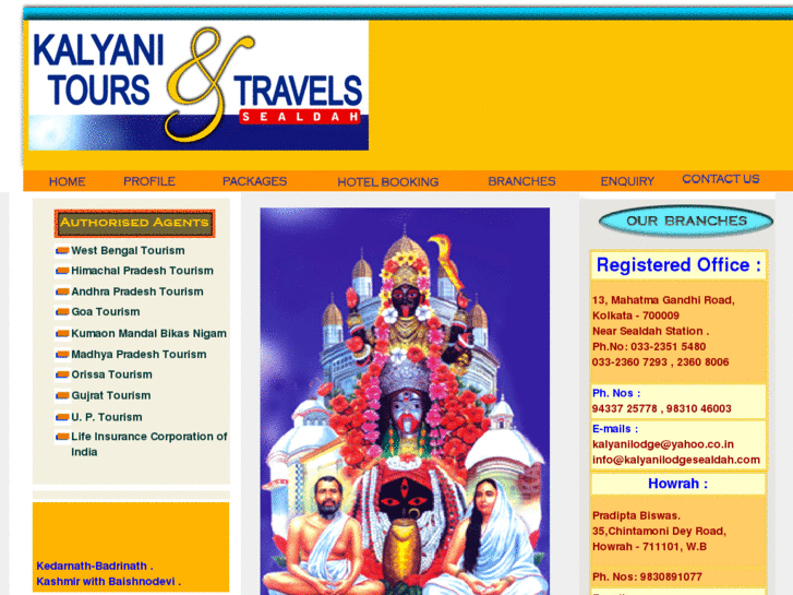 www.kalyanilodgesealdah.com