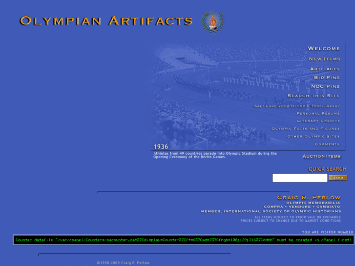 www.olympianartifacts.com