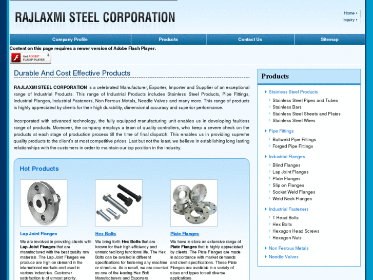 www.rajlaxmisteel.com