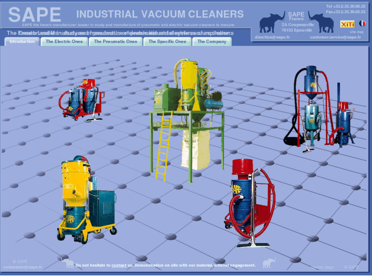 www.sape-industrial-vacuum-cleaners.com