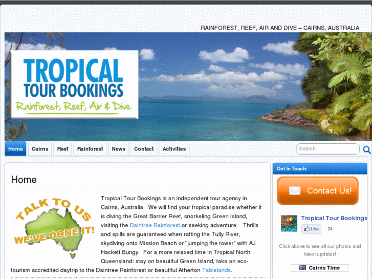 www.tropicaltourbookings.com