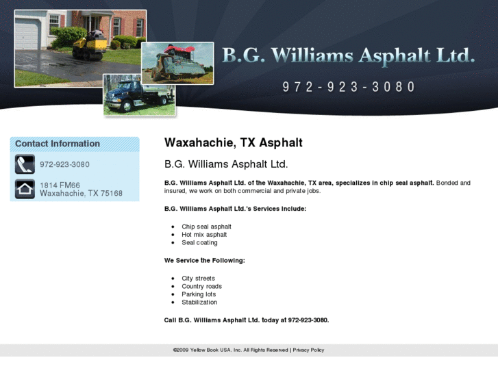 www.bgwilliamsasphalt.com