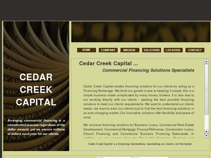 www.cedarcreekcapital.com