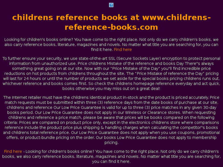 www.childrens-reference-books.com