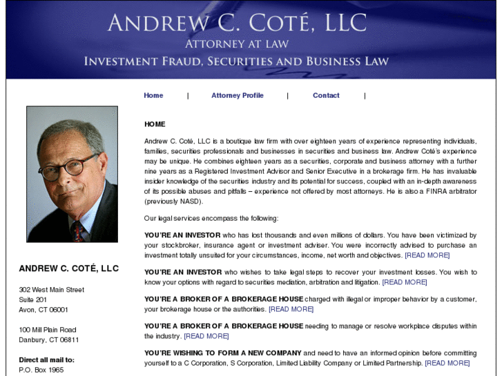 www.cotesecuritieslaw.com