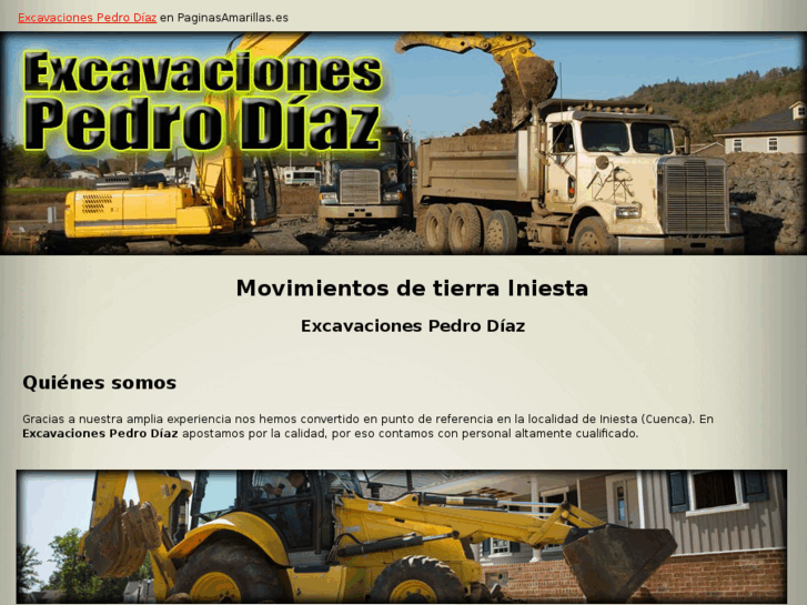 www.excavacionespedrodiaz.com