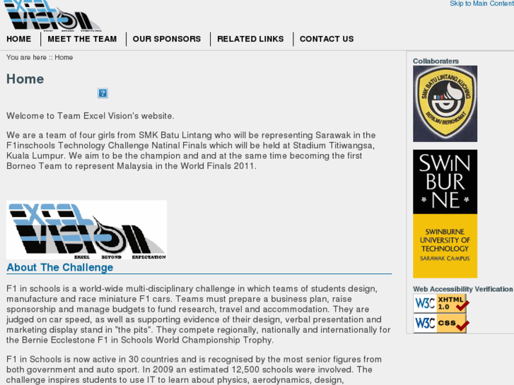 www.excelvisionf1.com