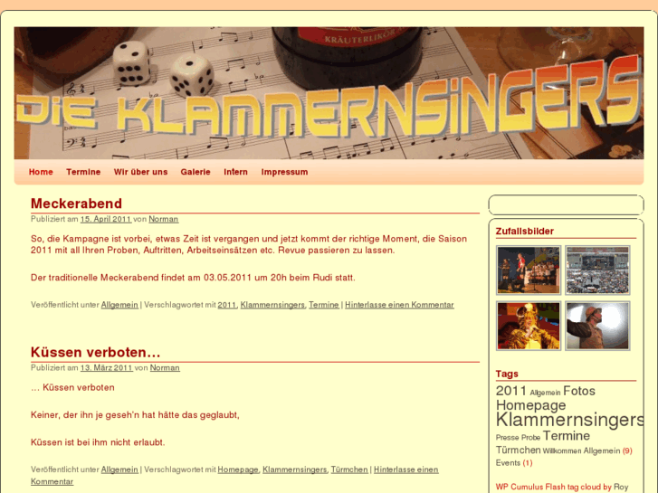 www.klammernsingers.de