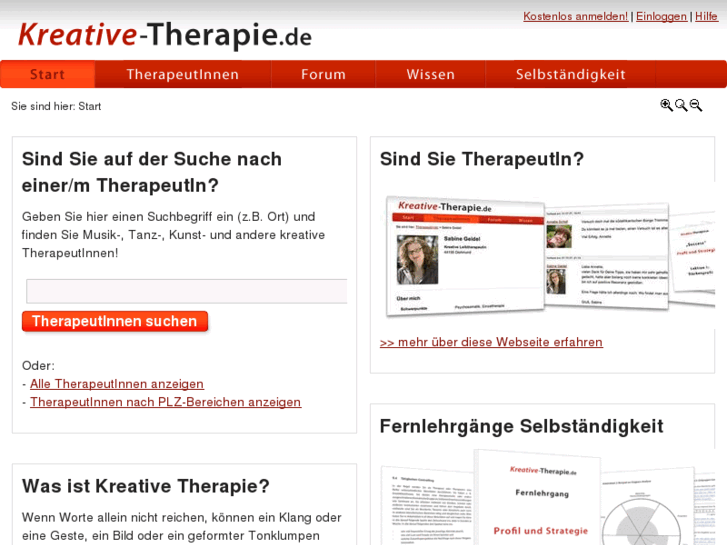 www.kreative-therapie.net