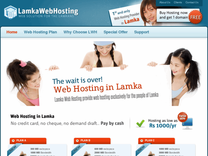 www.lamkawebhosting.com