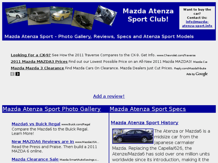 www.mazda-atenza-sport.info