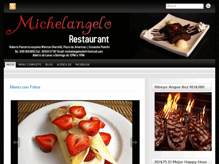 www.michelangelochef.com