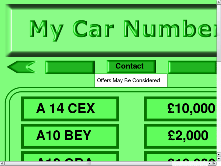 www.mycarnumbers.com