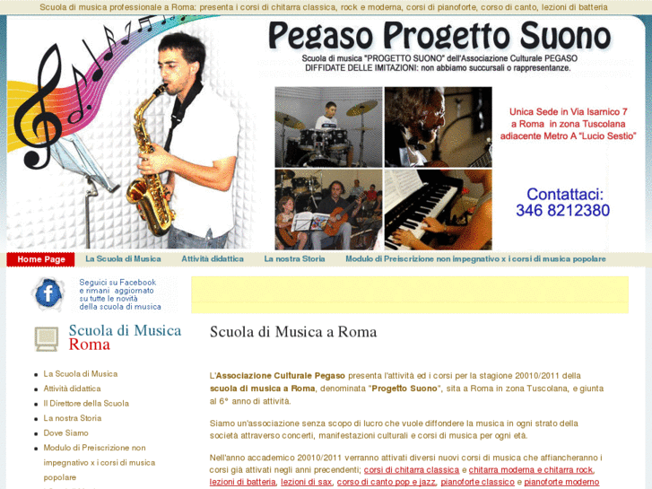 www.pegasoprogettosuono.com